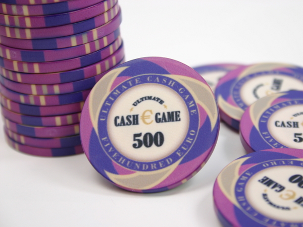 SLOWPLAY Godel Keramik Pokerchips - 50 Stück 39mm 10g Casino Qualität